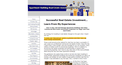 Desktop Screenshot of apartment-building-real-estate-investment-for-the-rest-of-us.com